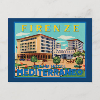 Vintage Italian Travel Advertisement Postcard