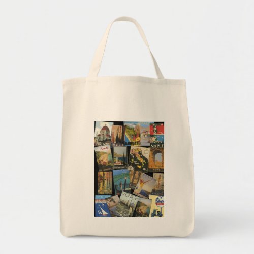 Vintage Italian Travel Posters  Tote Bag