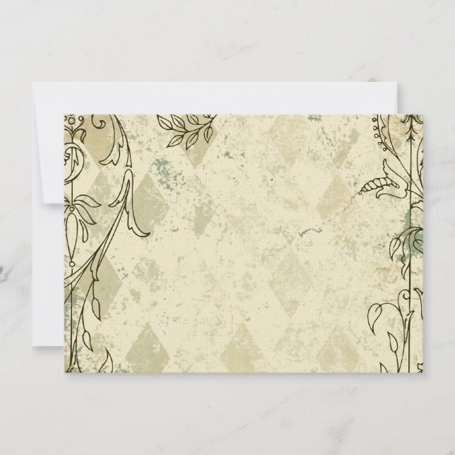 Vintage Italian Verdigris Personalized Thank You (Front)