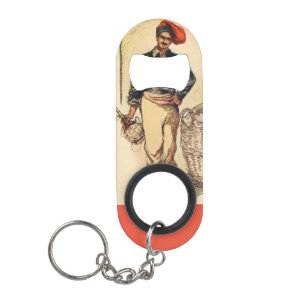 "Vintage Italy" Keychain Bottle Opener
