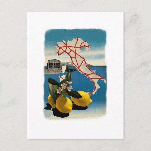 Vintage Italy Travel Postcard