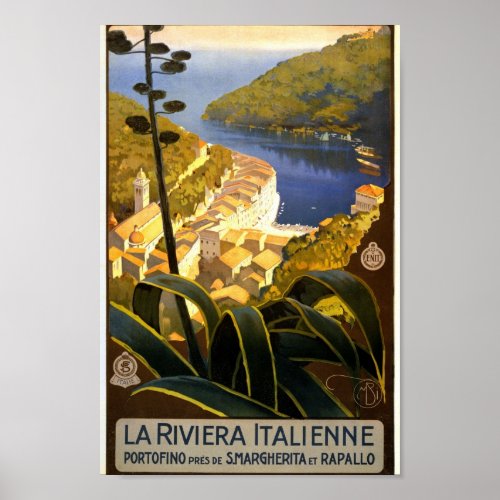 Vintage Italy Travel Poster