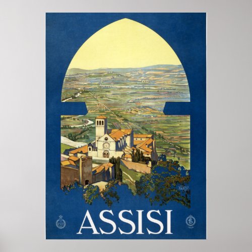 Vintage Italy Travel Poster
