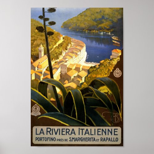 Vintage Italy Travel Poster