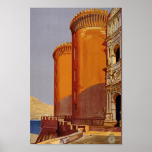 Vintage Italy Travel Poster