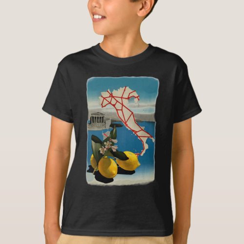 Vintage Italy Travel T_Shirt