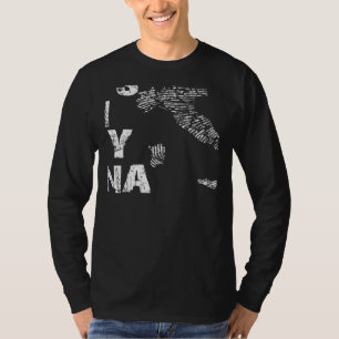 Vintage It's In My DNA Italy Fingerprint Map Itali T-Shirt