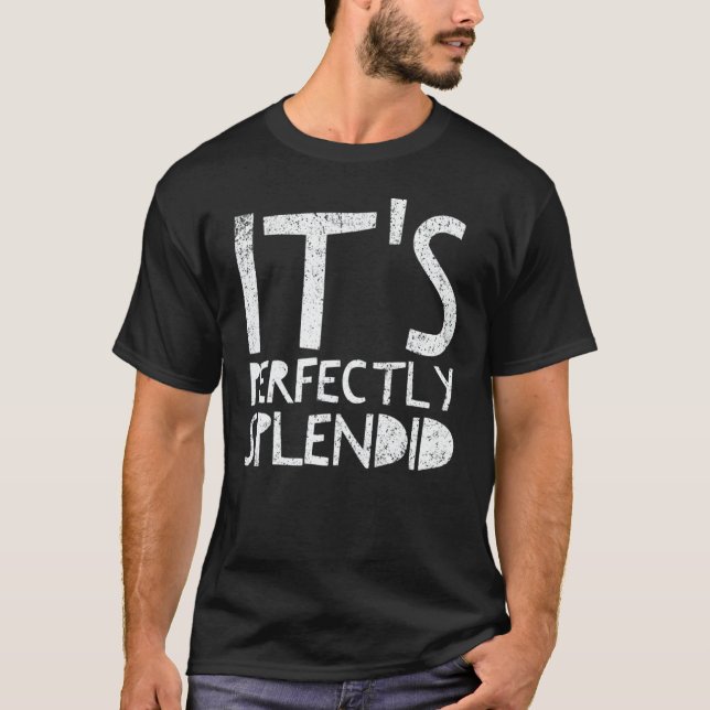 Vintage It's Perfectly Splendid T-Shirt (Front)