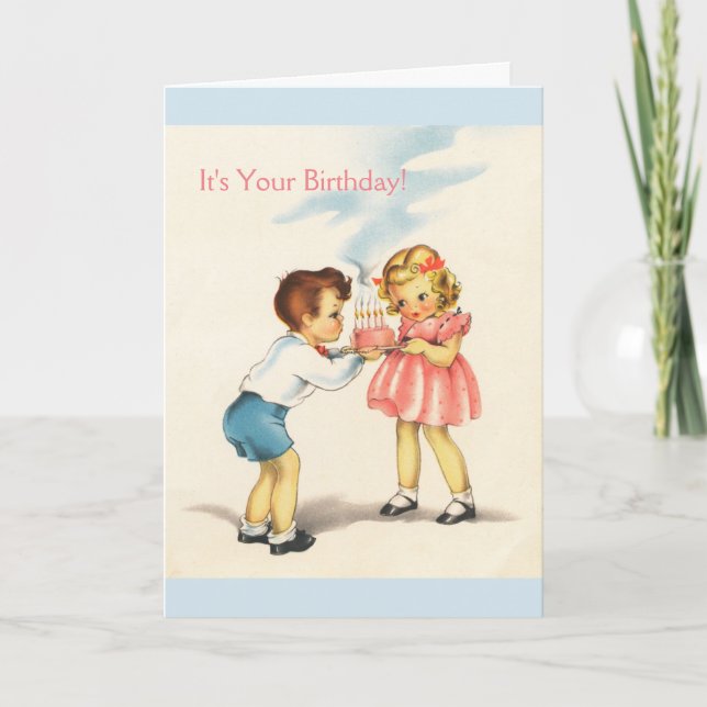 Vintage - It's Your Birthday!, Card (Front)