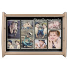 Vintage Ivory Framed Personalized Photo Collage