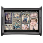 Vintage Ivory Framed Personalized Photo Collage
