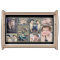 Vintage Ivory Framed Photo Collage Tray