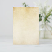 Vintage Ivory Grunge Parchment Paper Background (Standing Front)