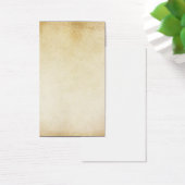 Vintage Ivory Grunge Parchment Paper Background (Desk)