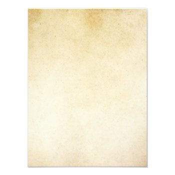 Vintage Ivory Grunge Parchment Paper Background Photo Print by SilverSpiral at Zazzle