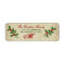 Vintage Ivy Christmas Holly Monogram