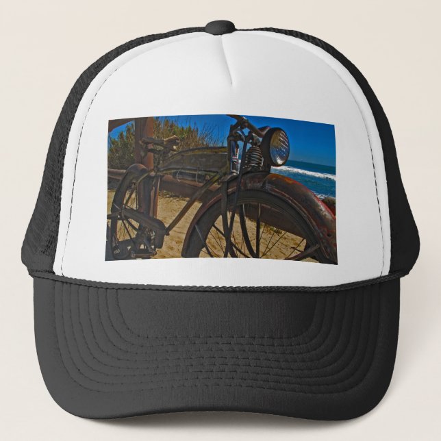 Vintage J.C Higgins bike Trucker Hat (Front)