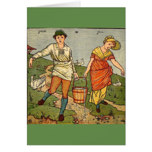 Vintage - Jack and Jill, Cards (Front)