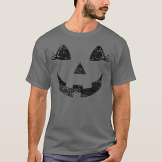 Vintage Jack o Lantern Jackolantern Pumpkin eyelas T-Shirt