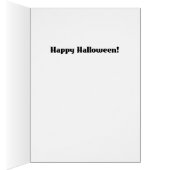 Vintage Jack O'Lantern Halloween Card (Inside (Right))