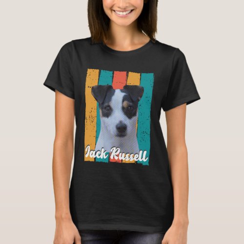 Vintage Jack Russell Dog Tshirt _Jack Russell Mom 