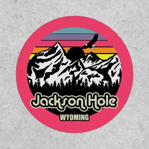 Vintage Jackson Hole Wyoming Patch