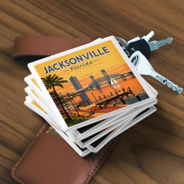 Vintage Jacksonville Florida Magnet (Creator Uploaded)