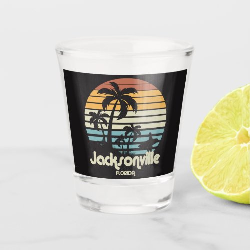 Vintage Jacksonville Florida Shot Glass