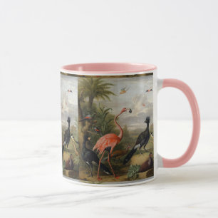 Vintage Jakob Bogdani Birds in a Landscape Mug