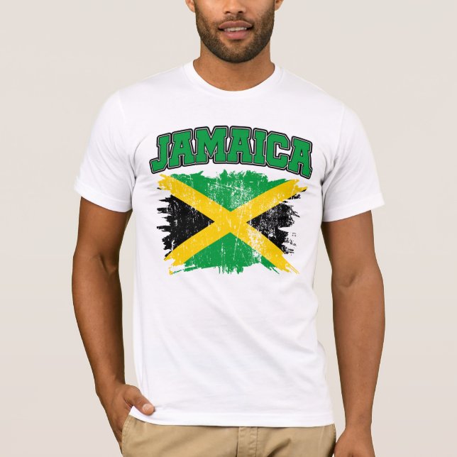 Vintage Jamaica Jamaican Pride T-Shirt (Front)