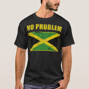 Vintage Jamaica No Problem Jamaican Flag T-Shirt