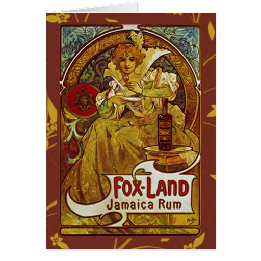 Vintage Jamaica Rum Ad Cards | Zazzle