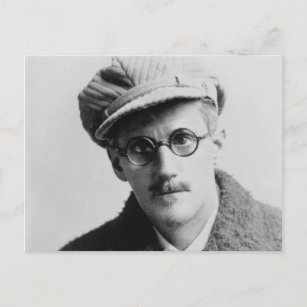 Vintage James Joyce Portrait Postcard