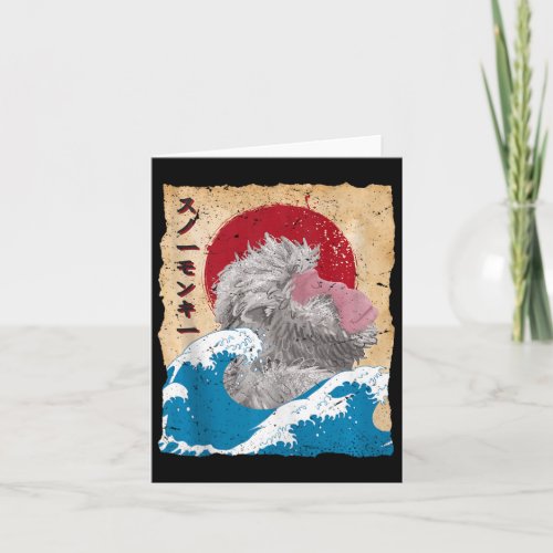 Vintage Japan Art _ Japanese Theme Retro Print Sno Card