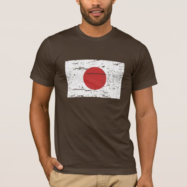Vintage Japan Flag T-Shirt (Front)