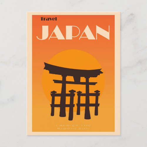 Vintage Japan Japanese Pagoda Travel Postcard