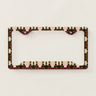 Vintage Japan Kamakura Great Buddha Magnet License Plate Frame