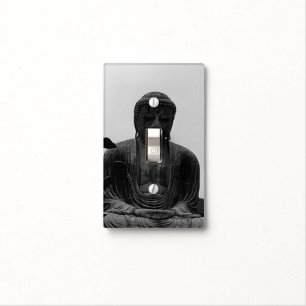 Vintage Japan Kamakura Great Buddha Magnet Light Switch Cover