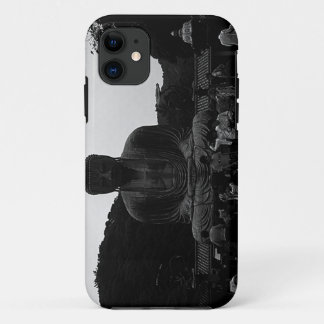 Vintage Japan Kamakura Great Buddha tourists iPhone 11 Case