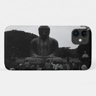 Vintage Japan Kamakura Great Buddha tourists iPhone 11 Case