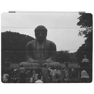 Vintage Japan Kamakura Great Buddha tourists iPad Smart Cover