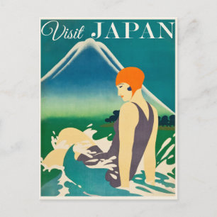 Vintage Japan Travel Postcard
