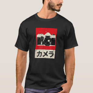 Vintage Japanese Analog SLR Camera Retro T-Shirt