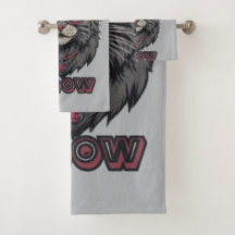 Vintage Japanese Anime Gray Cat Logo