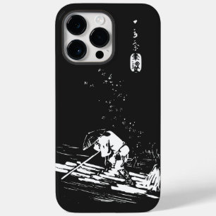 Vintage Japanese Art Flower Petals Sprinkle a Raft Case-Mate iPhone 14 Pro Max Case