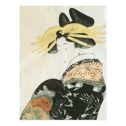 Vintage Japanese Art Postcard | Zazzle