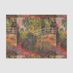 Vintage Japanese Bridge Claude Monet Tissue Paper