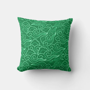 Jade Green Decorative Throw Pillows Zazzle
