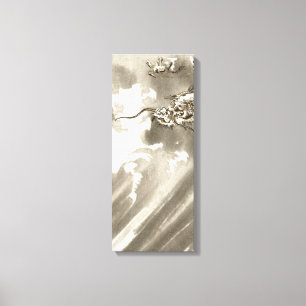 Vintage Japanese Dragon Canvas Print