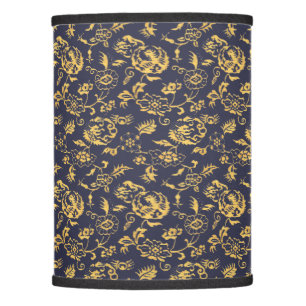 Vintage Japanese Dragons, Birds & Flowers Pattern Lamp Shade